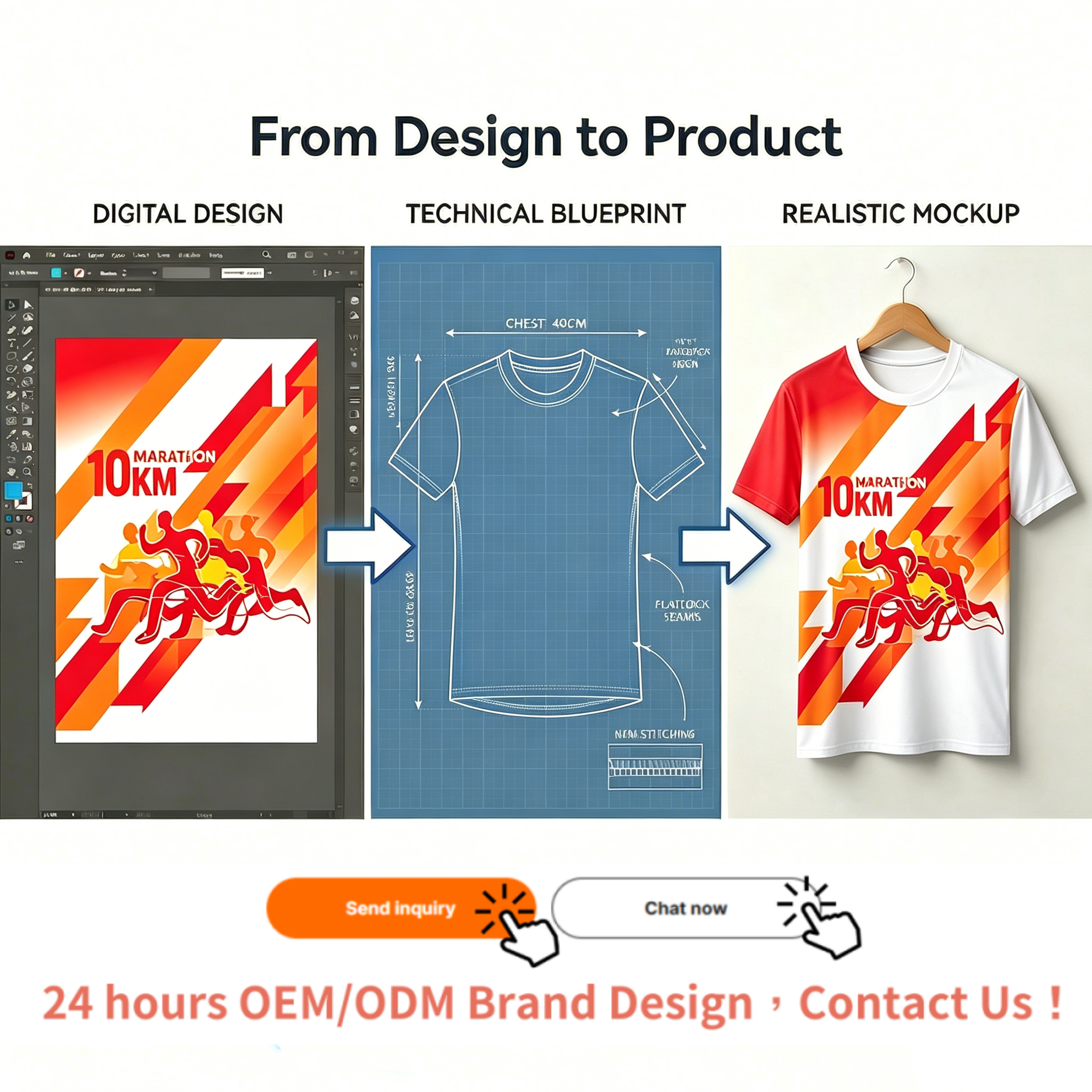 Marathon Shirts for Running Customized