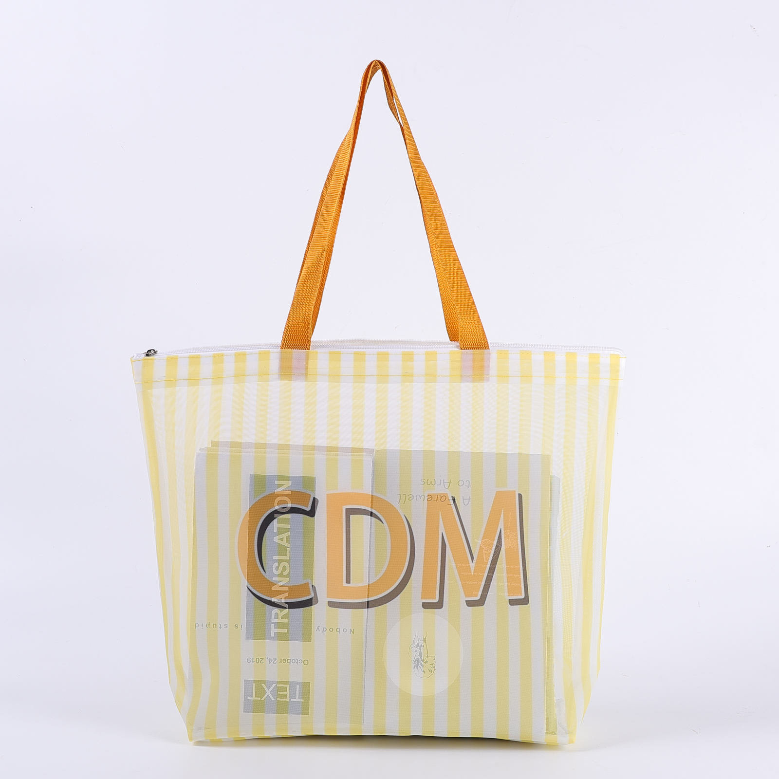 Wholesale Custom Shopping Mesh Tote Bag Eco Friendly Mesh Lunch Handbags for Daily Shopping Bag