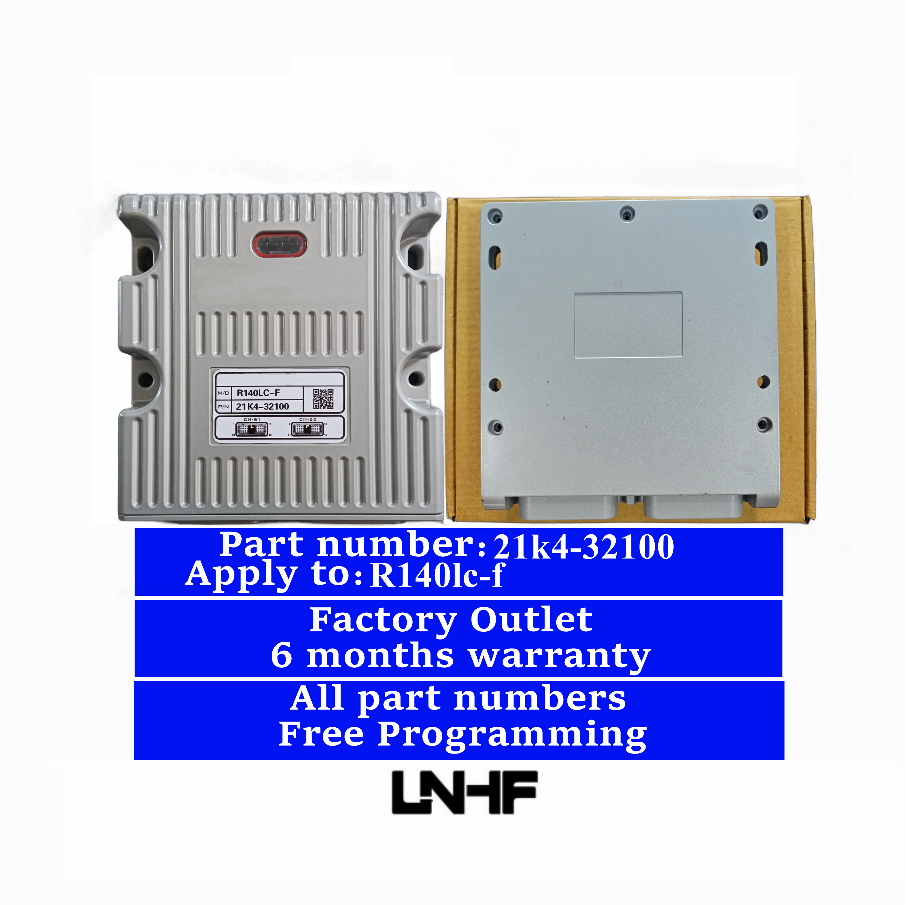 LNHF Factory Outlet ECU ECM 21K4-32100 R140LC-F Excavator Controller MCU Computer Board 21K4-32100 R140LC-F MCU