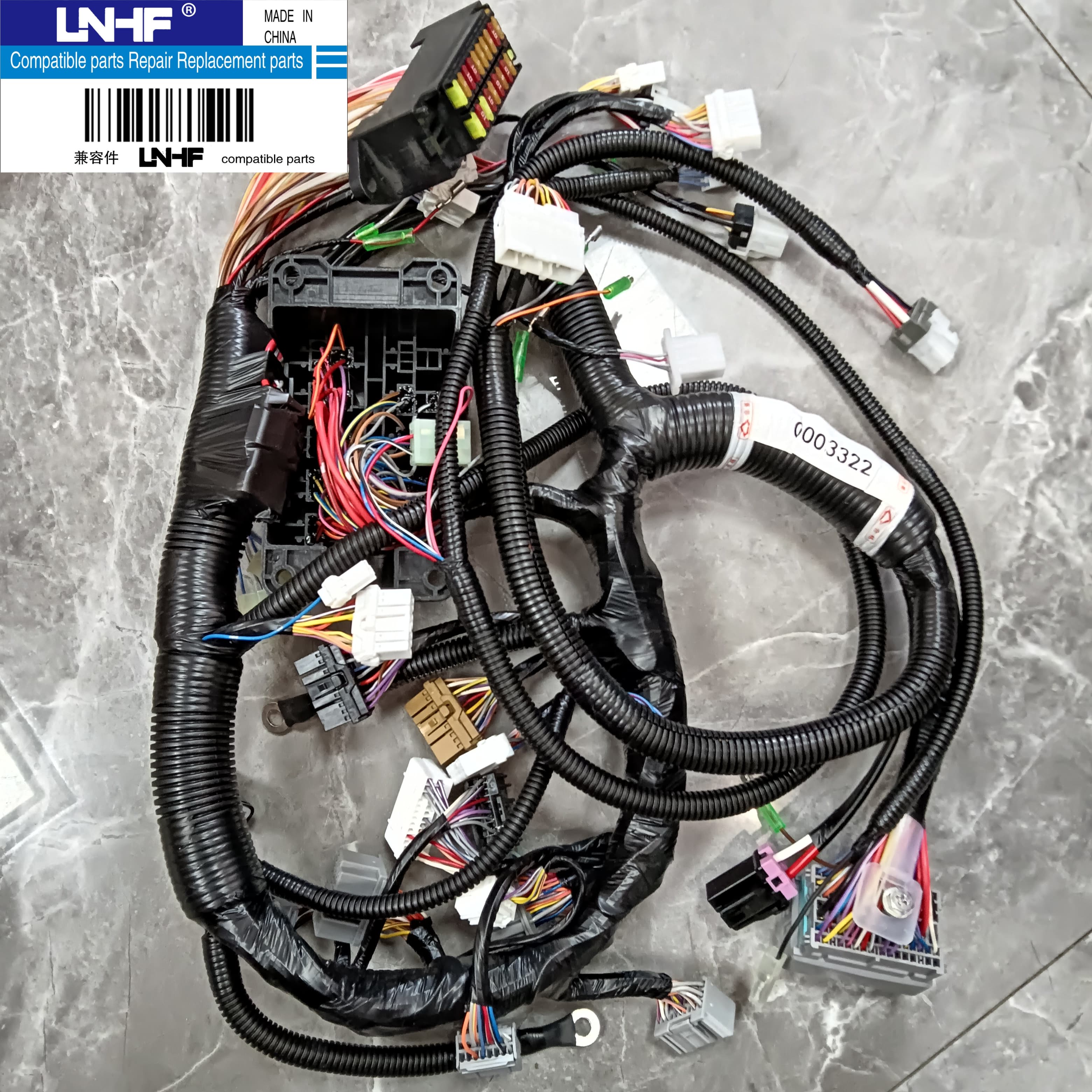 LNHF 0003322H-15 0003322 Excavator ZX200-1 ZX300-1 Inner Wiring Harness High Quality 0003322H-15 0003322 for Hitachi