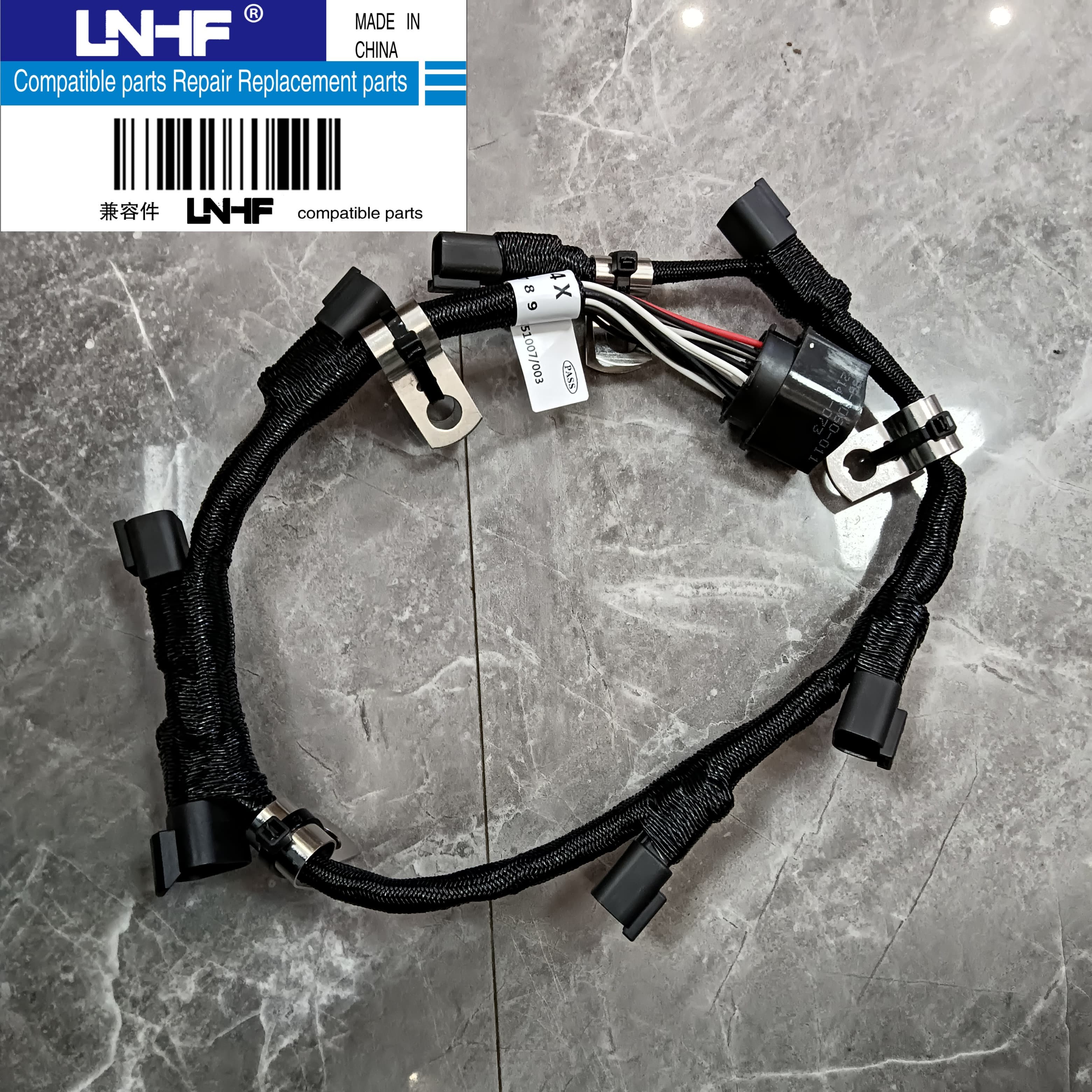LNHF 2864504X Injector Wiring Harness High Quality Compatible Parts M11 2864504X for Cummins