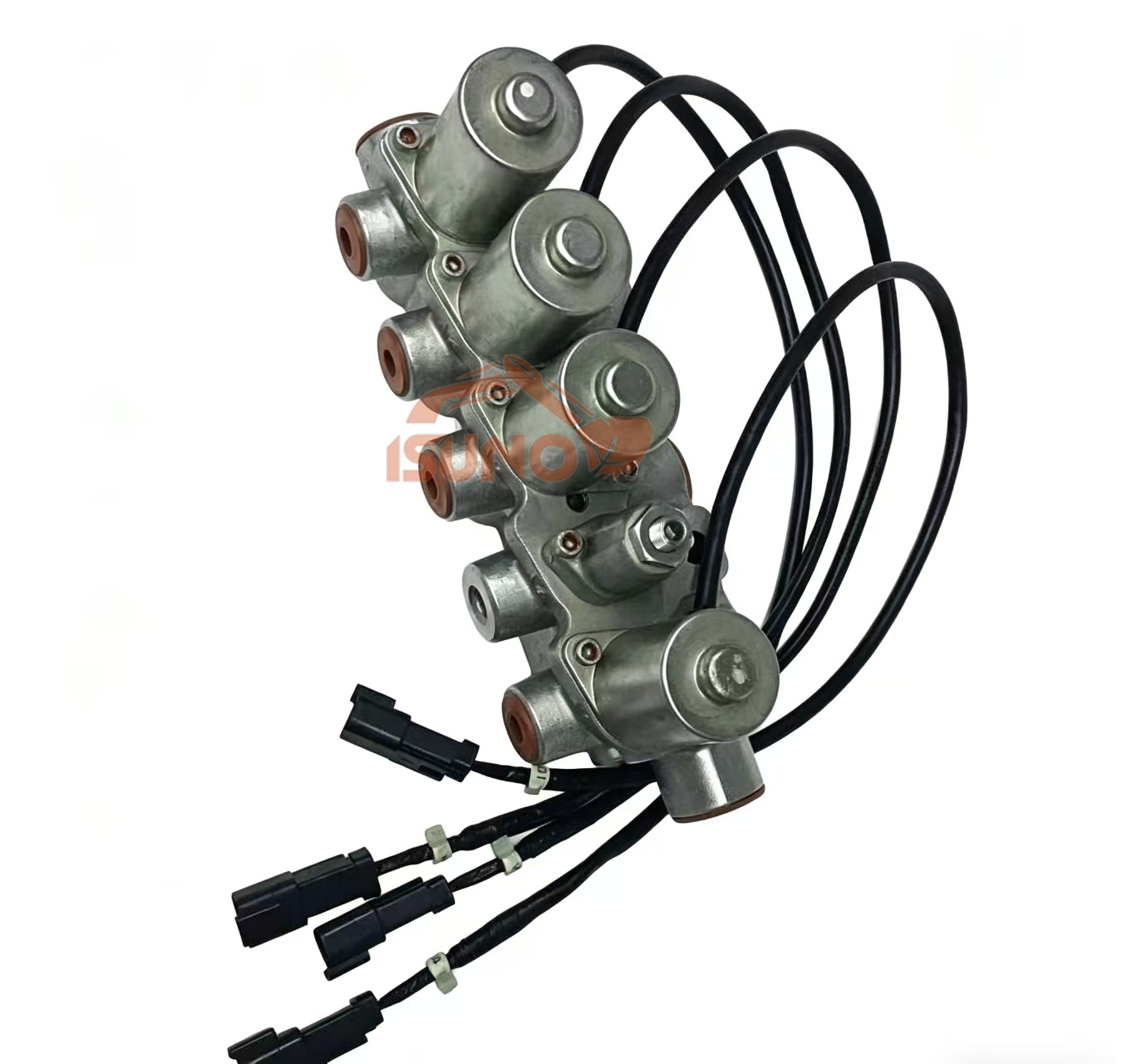 OEM Standard 20Y-60-41611 20Y-60-41612 Hydraulic Solenoid Valve Assembly 24V DC Heavy Duty for Construction Machinery Parts