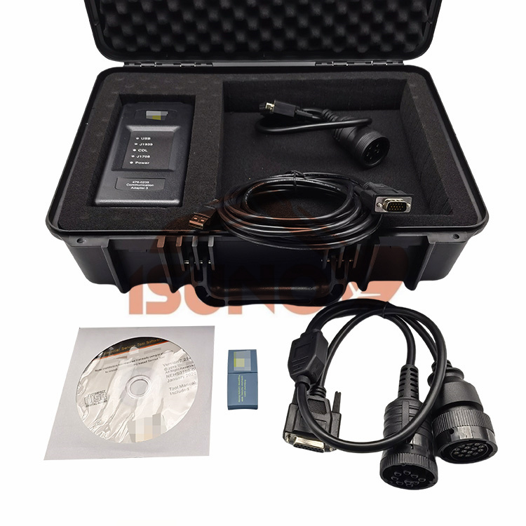 ISUNO Excavator Parts ET4 Cater Pillar Electronic Technician Adapter 317-7485 538-5051 478-0235