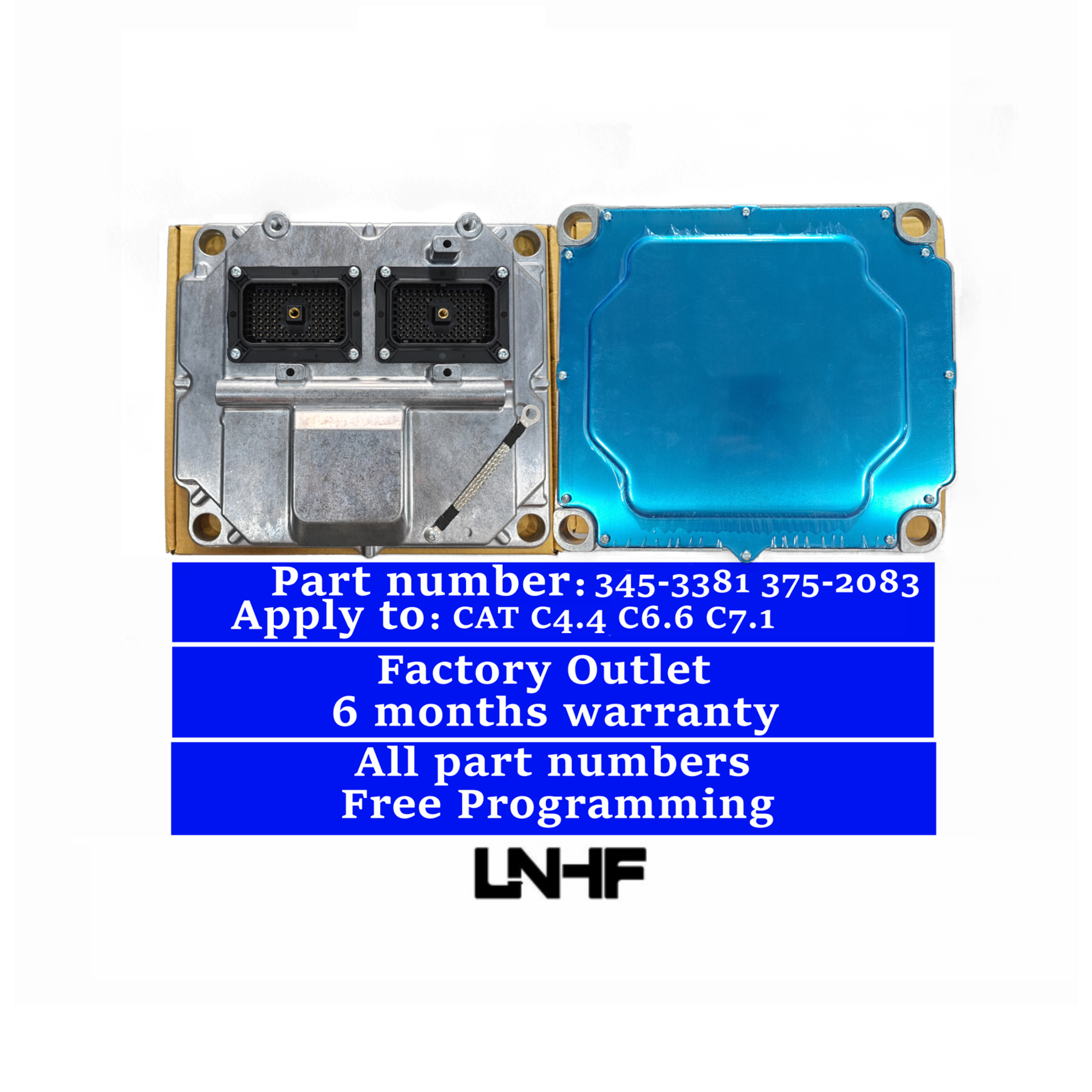 Lnhf 357-2083 345-3381 20R-1768 Electronic Control Module 320E 312E 314E 318E 323E 324E 329E 966F 924K ECU ECM for Catpillar CAT