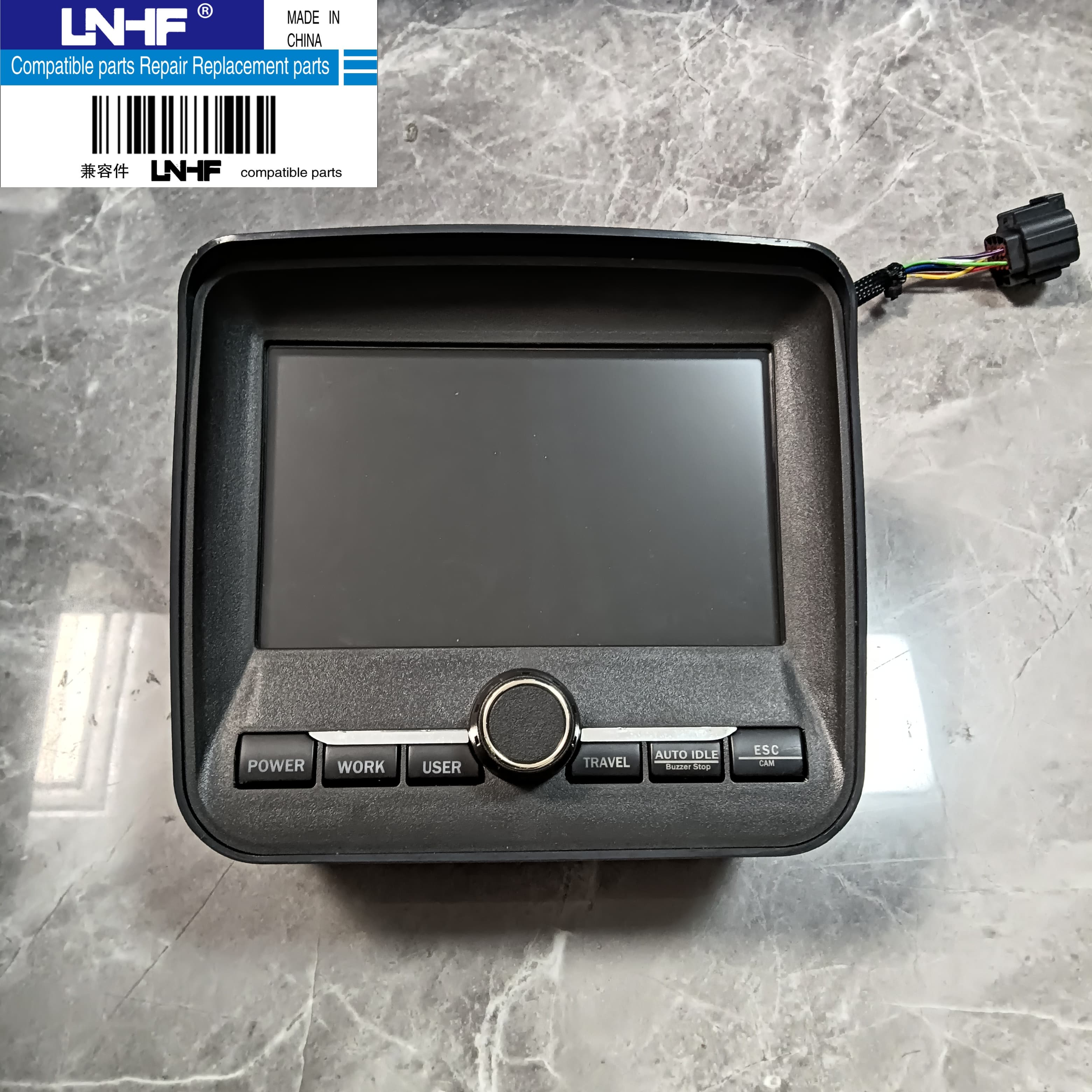 LNHF 21Q6-33401 Excavator Display Screen Monitor High Quality Compatible Parts R220-9S R300-9 R210-9 21Q6-33401 for Hyundai