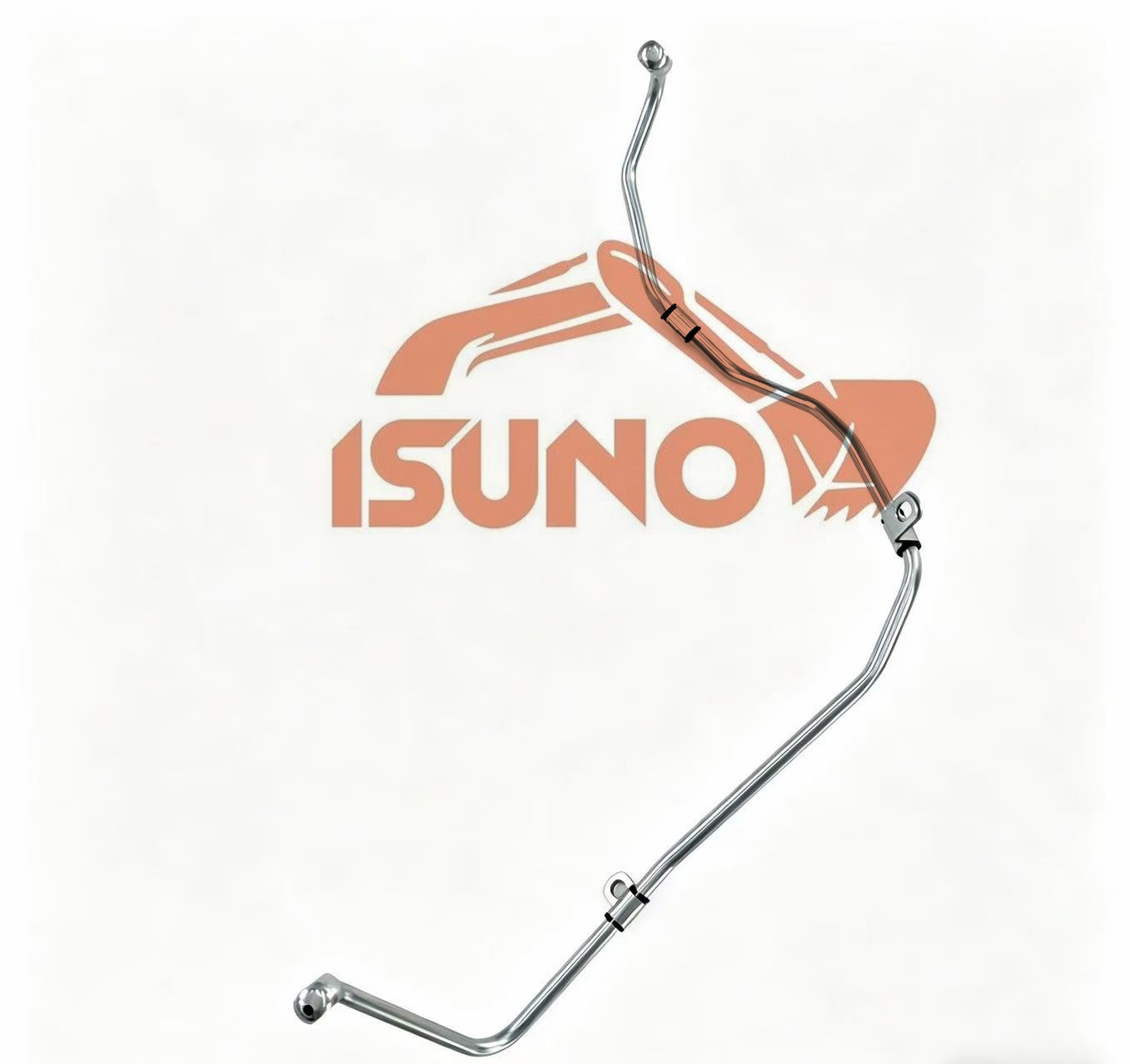 Excavator Parts Turbocharger Outlet Pipe 8-97365819-1 8973658191 for ZX220-3 ZX270-3 4HK1