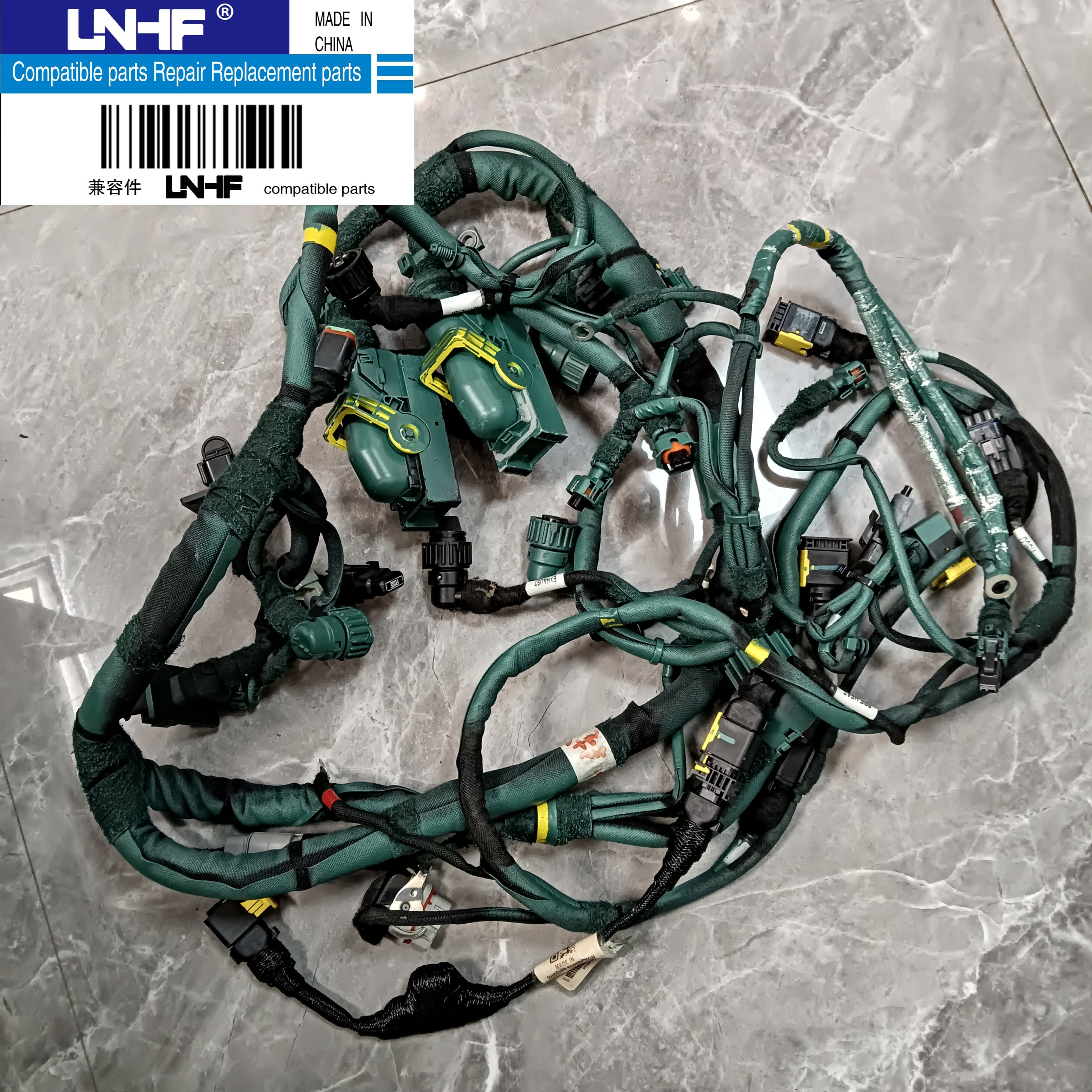 LNHF 23841004 Excavator TAD1180-83VE Engine Wiring Harness High Quality Compatible Parts TAD1180-83VE 23841004 for Volvo
