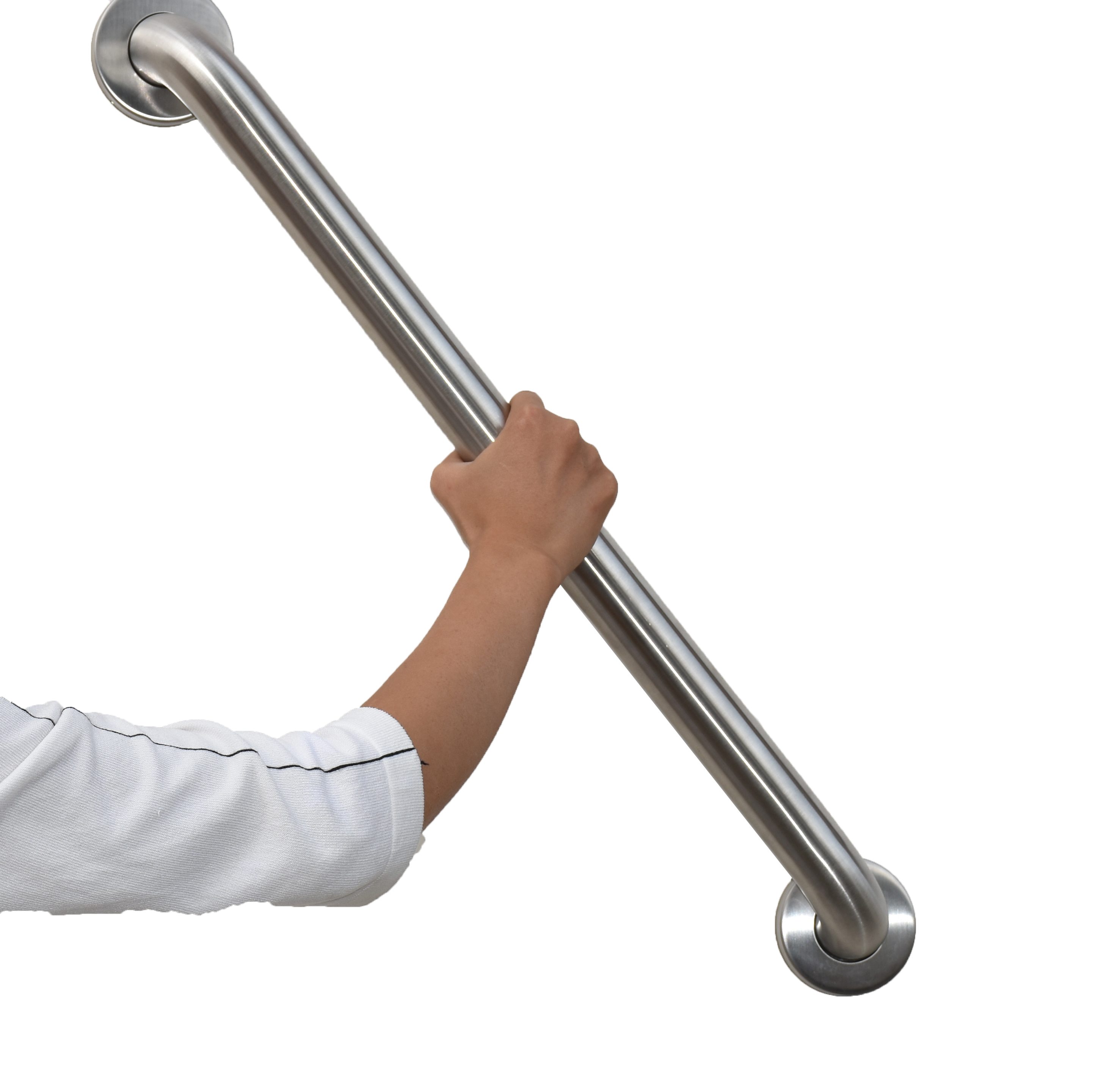 Stainless Steel 304 Wall-Mounted Anti-Slip Eco-Friendly Durable Bathroom Shower Safety Grab Bars
