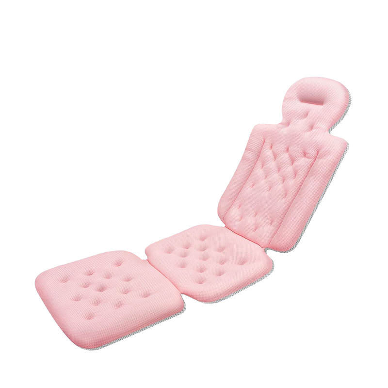 Wholesale Luxury 3D Mesh Bath Pillow Modern Style Ergonomic Head & Neck Support with Non-Slip Sustainable Inspired Baby Bath Spa