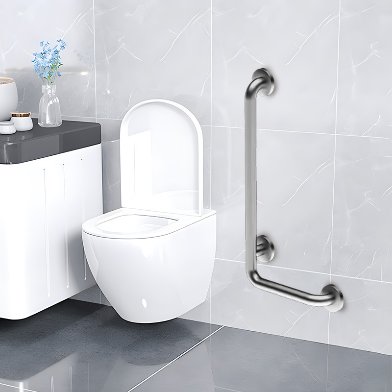 Wholesale Modern Minimalist Style Thickened Household Stainless Steel Bathroom Bathtub Non-slip Handrail Elderly Safety Handle