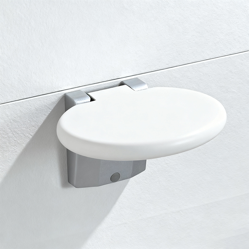 Wall Mount Bath Shower Bench,Bathroom Folding Non-slip Seat for Pregnant Women and Elderly