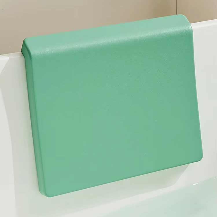 Soft 3D Bath Bucket Cushion High Elasticity Thickened Non-Slip Suction Cup Bathtub Pillow Headrest Widespread for High Bathing