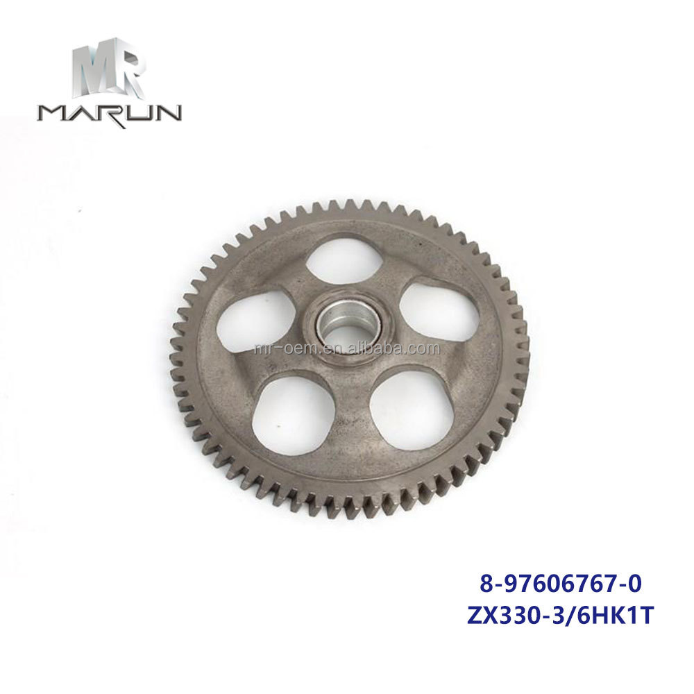 8-97606767-0 ZX330-3 6hk1 Idle Gear for Excavator Construction Machinery Diesel Engine Parts