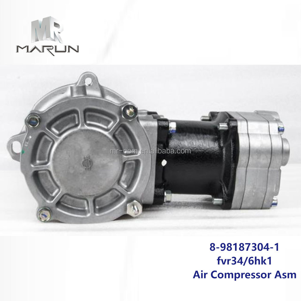 8-98187304-1 8-97613762-2 Air Compressor Assembly 6HK1 FVR34 Engine Excavator Parts for ISUZU