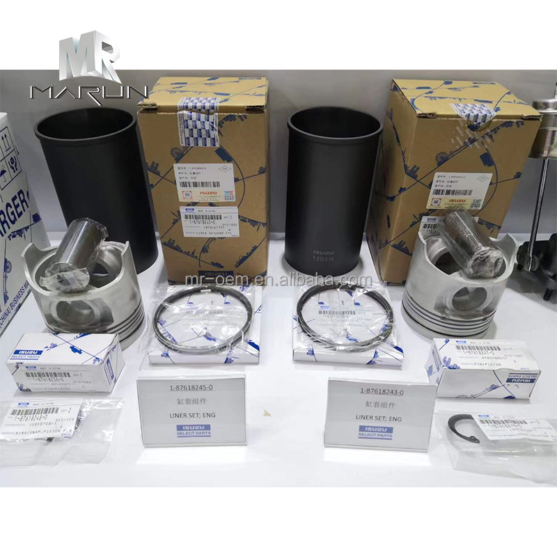Original 4JJ1 Pump Cover kit 8-98169408-1 for Excavator Construction Machinery Excavator Engine Parts