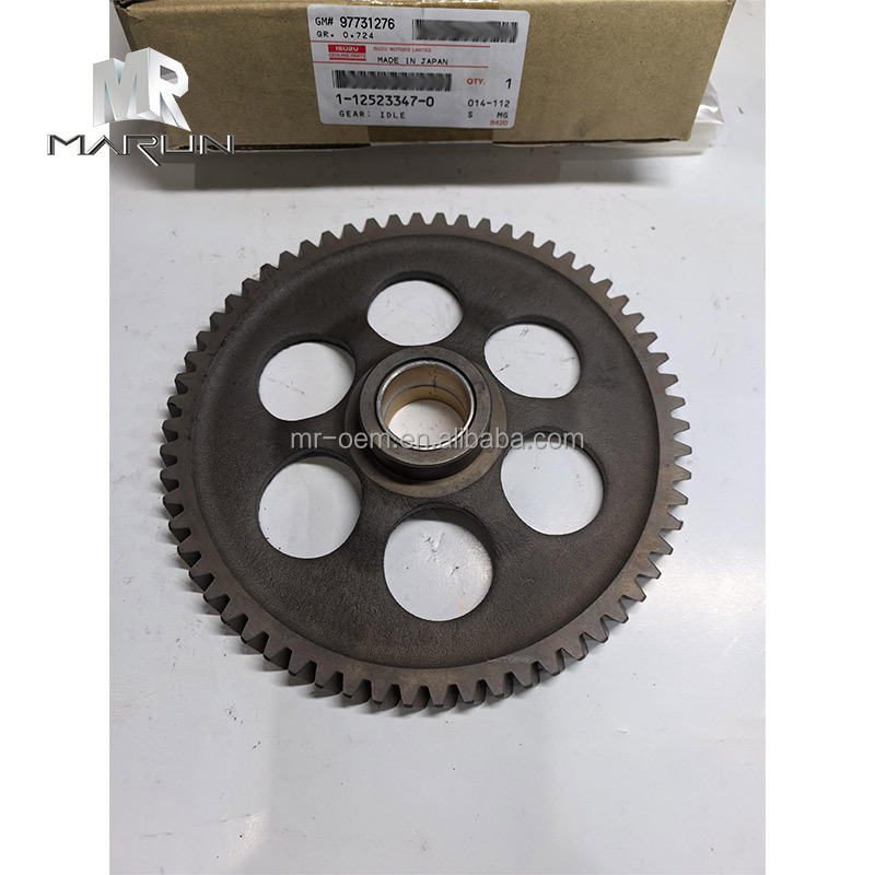 Original 6UZ1T Idle Gear 1-12523347-0 Construction Machinery Engine Parts for SH4503B Excavators