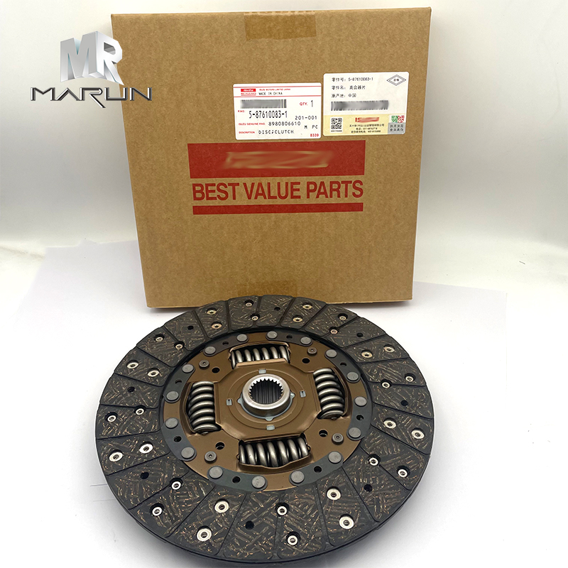 4JB1 Original Clutch Plate for Truck NKR55 Construction Machinery 5-87610083-1