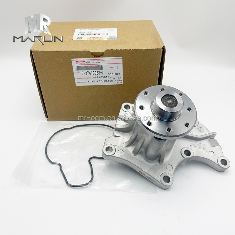 Original 5-87610088-2 Water Pump for 4JG3 Engine Part for ZX70 Diesel Excavator Construction Machinery Parts