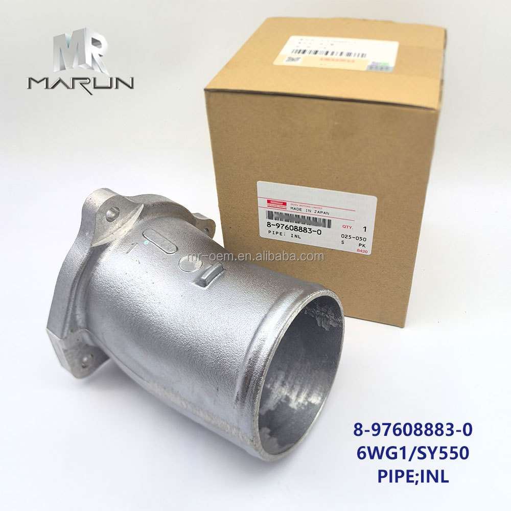 6WG1 8-97608883-0 Intake Pipe Joint SY550-G4 for Diesel Engine Excavator
