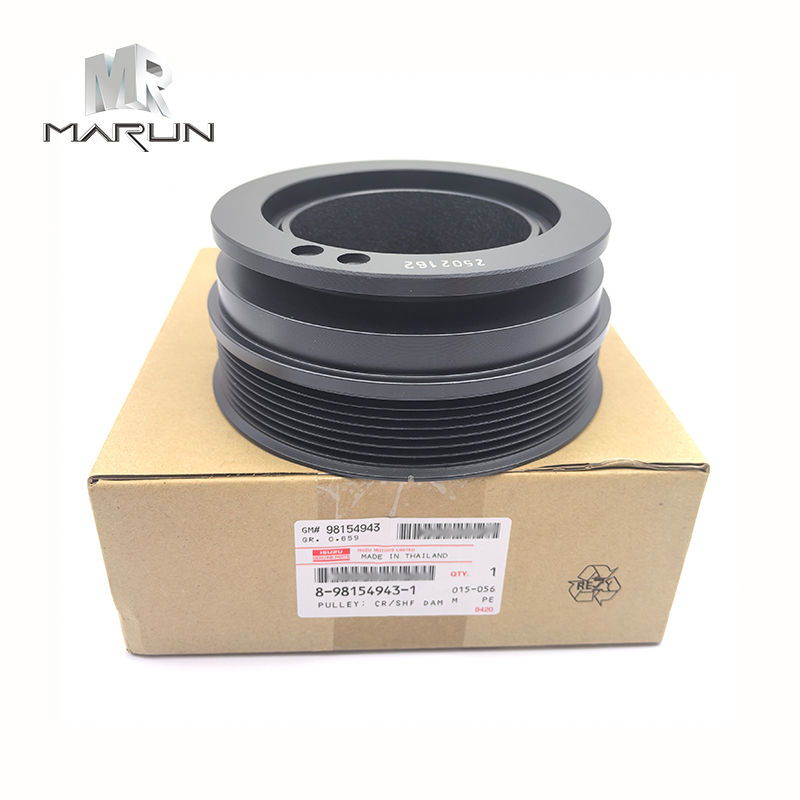 8-98154943-1 4JJ1 Original Crankshaft Pulley for Excavator NLR-RHD