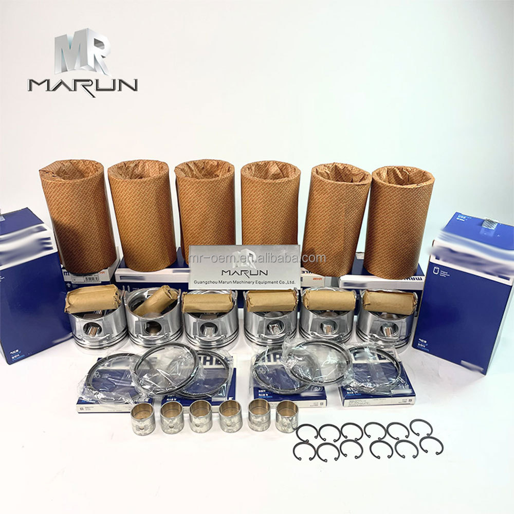 Liner Kit Liner Set  Full Set for 6HK1 6UZ1 6WG1 6WF1 6BG1 6BD1 6SD1 for Excavator