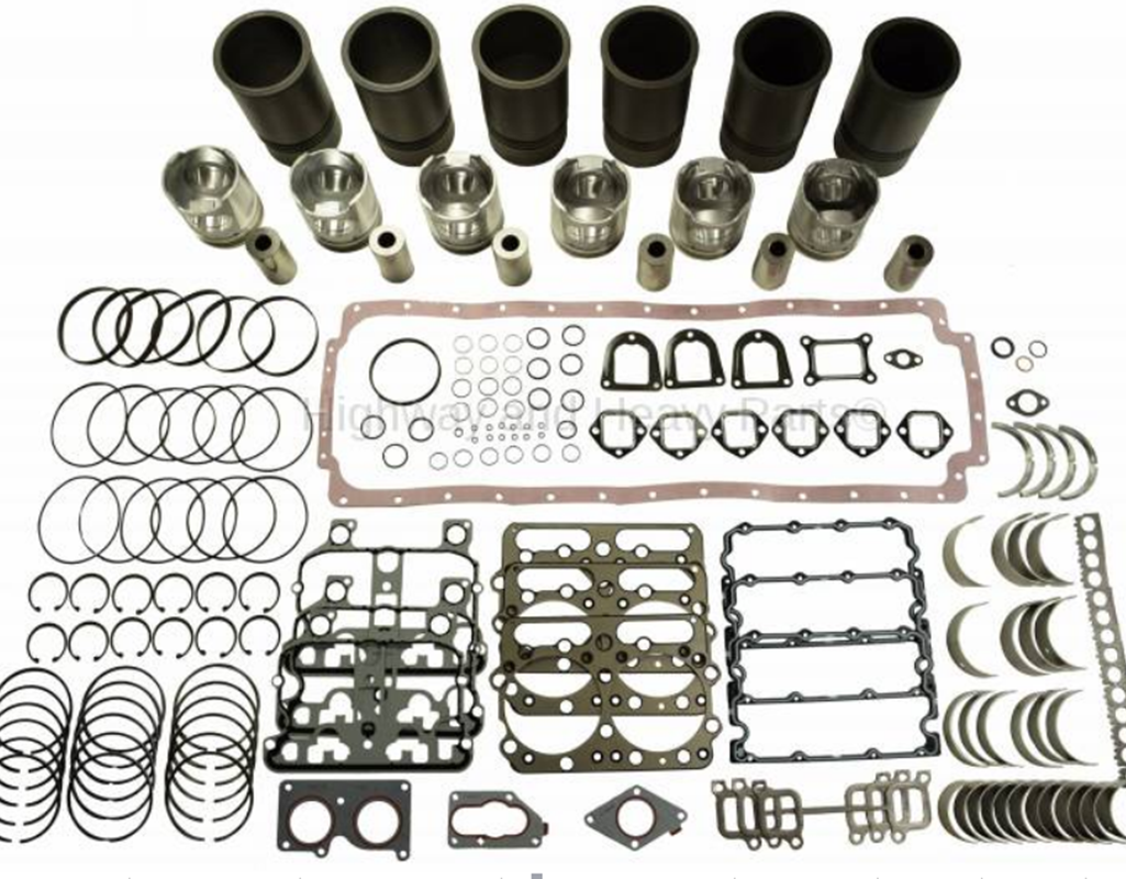 Mechanical N14 Overhaul Kit 4024877 Piston and Ring Cylinder Kit Engine Repair Kit Upper and Lower Gasket Set