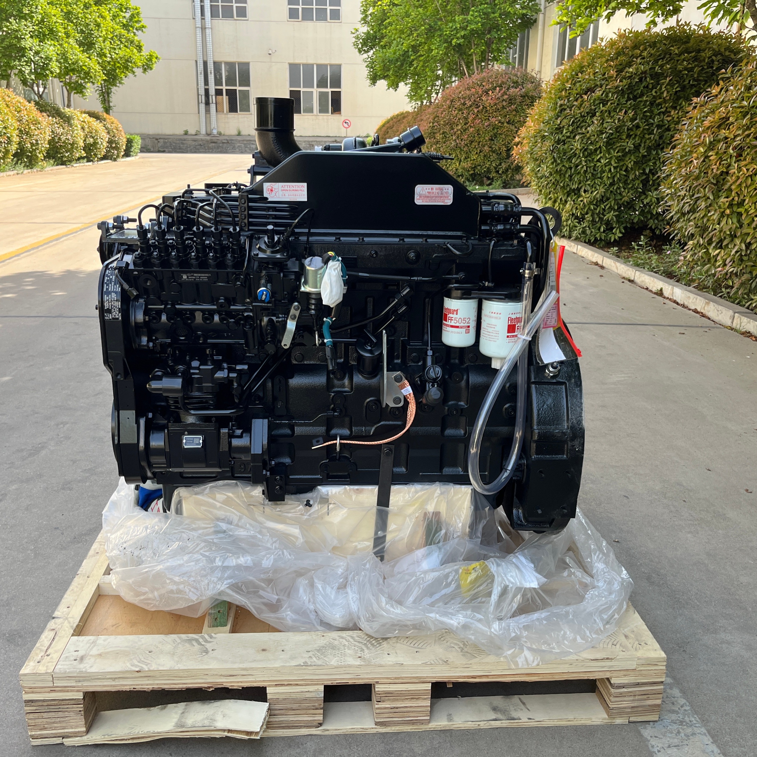 Genuine Cummins QSB6.7 Engine 6 Cylinder 24 Valve Excavator Diesel Engine Assembly Cummins QSB6.7 C170 for Komatsu Terex
