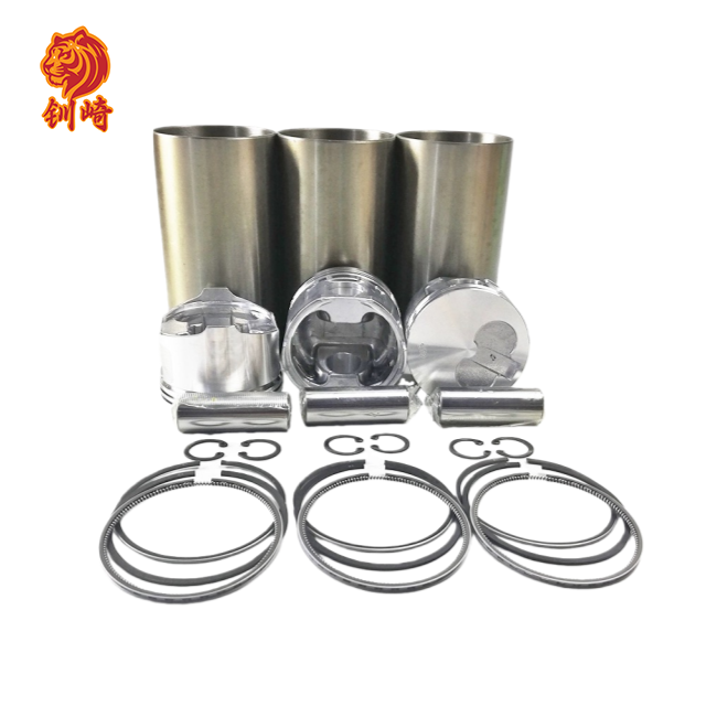 129904-22121 Piston Assembly 119265-22080 Piston Ring 119265-22500 3TNE68 Cylinder Liner Kit, Engine Engineering Machinery Parts