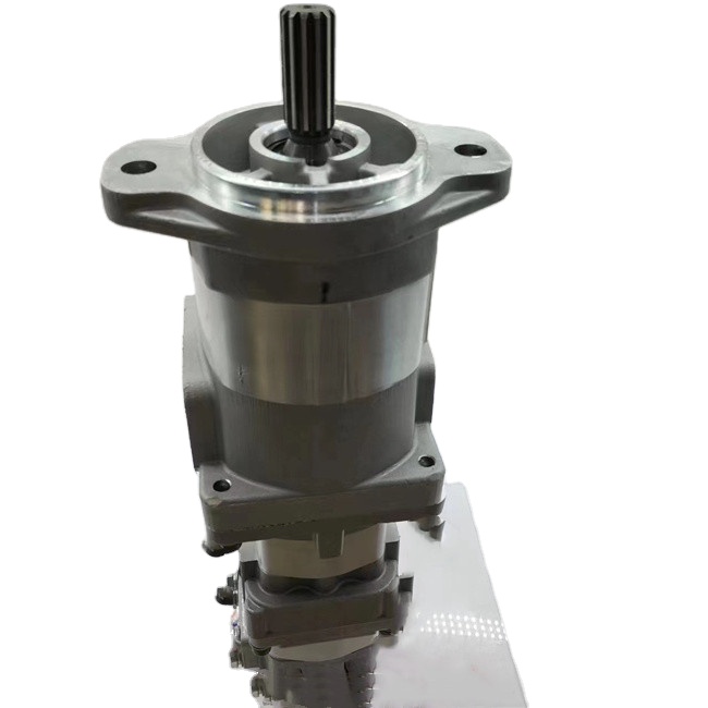 Construction Machinery Parts Pc30 Hydraulic Pump Gear Pump 705-57-21000 for Wheel Loader WA250-3 Pump Assy