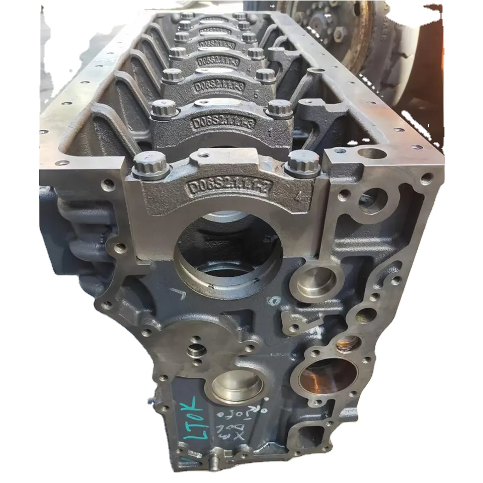 Excavator Part ME220454 Diesel Engine Cylinder Block 6D34 SK200-6 Excavator Cylinder Block