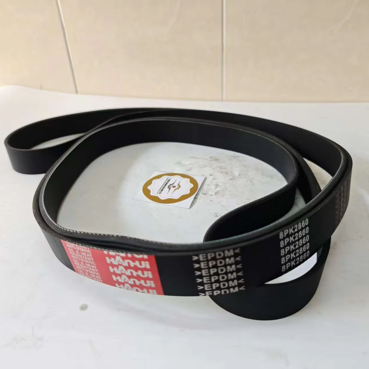 Excavator Parts 455-3677 4553677 Original Fan Belt for D6R2 C9 Excavator Belt