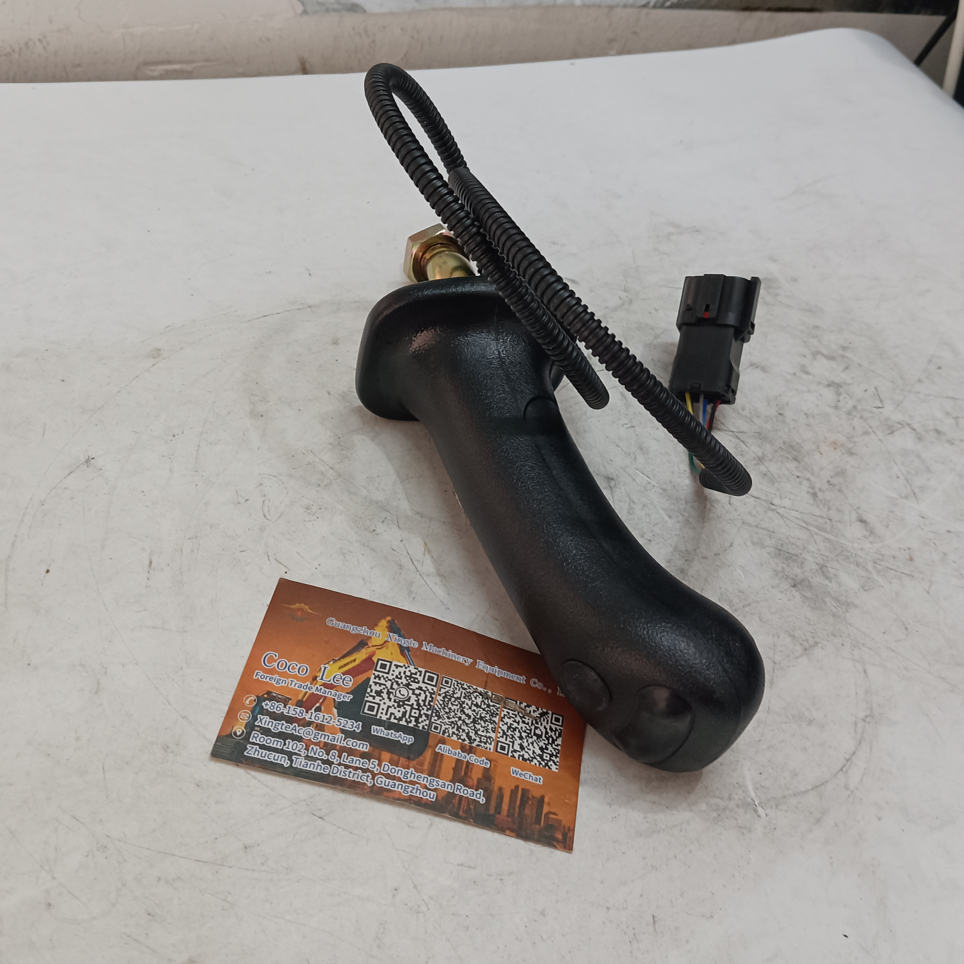 Excavator Part CX290B Joystick Knob Grip Operate Handle KHJ2913 KHJ2912 290Q5 CX80 CX210B CX240B Joystick Handle