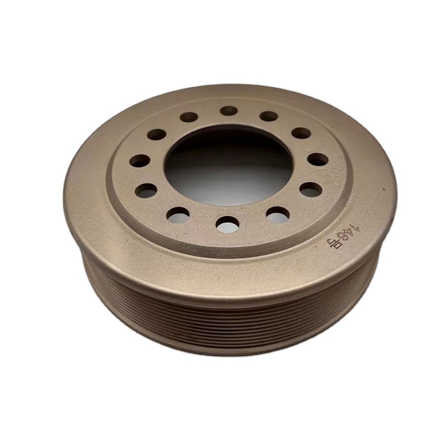 Excavator Crankshaft Belt Pulley SK330-8 SK350-8 J08E C7.1 Engine Fan Belt Pulley VH16634E0061 Excavator Pulley