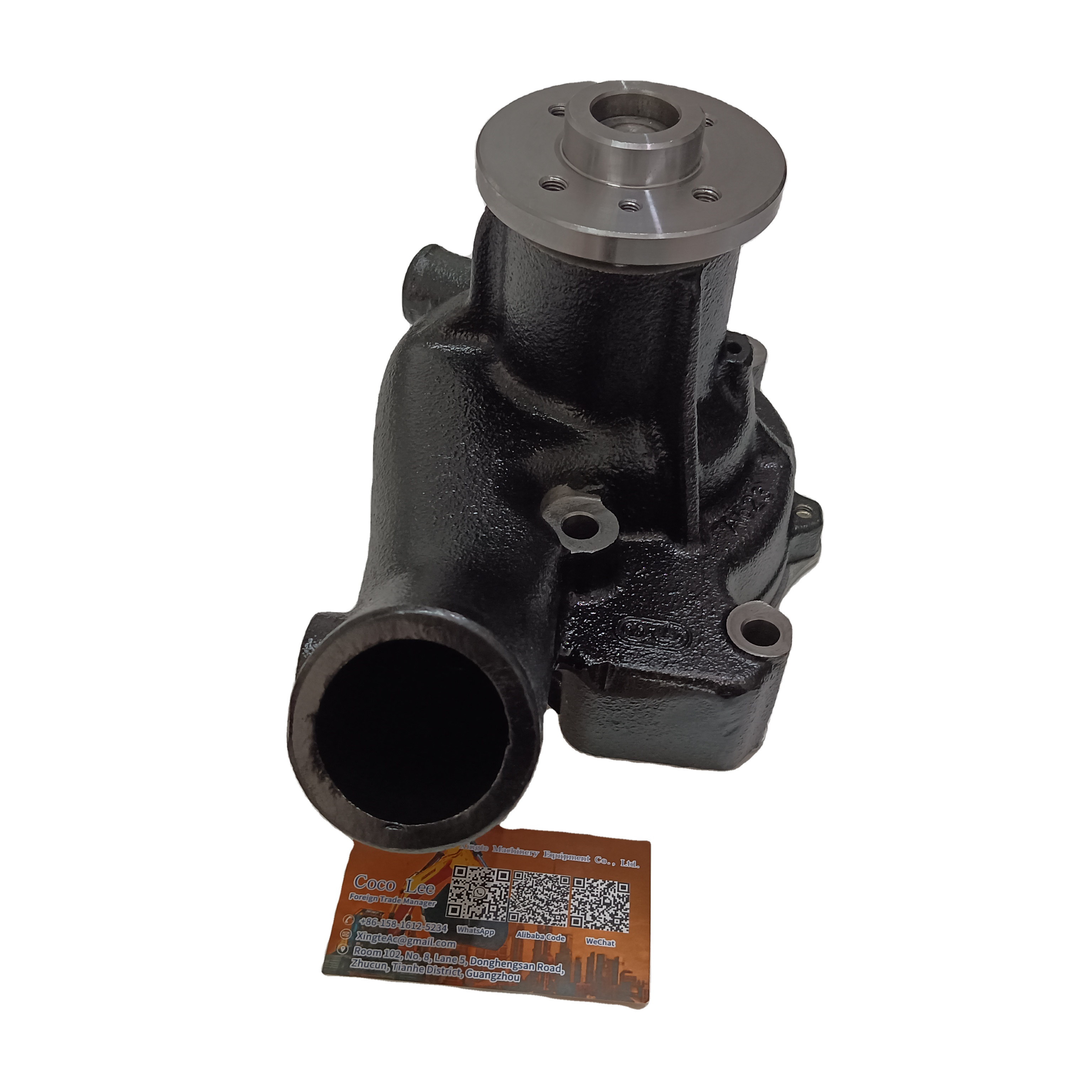 Construction Machinery Parts DB58TIS DB58T DB58 Diesel Engine Parts Water Pump DH225-7 65.02502-8220 Excavator Pump